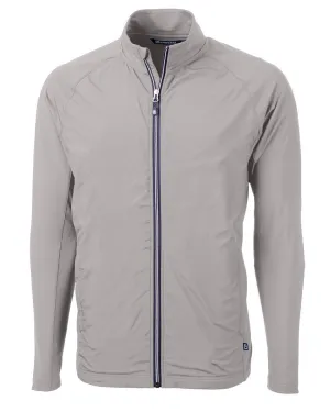 Cutter & Buck Men's Adapt Eco Knit Hybrid Recycled Full Zip Jacket