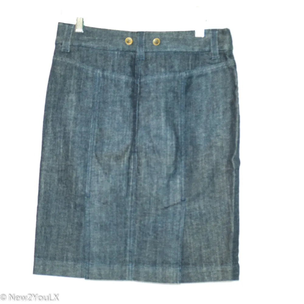 Dark Wash Jean Skirt (J.Crew)