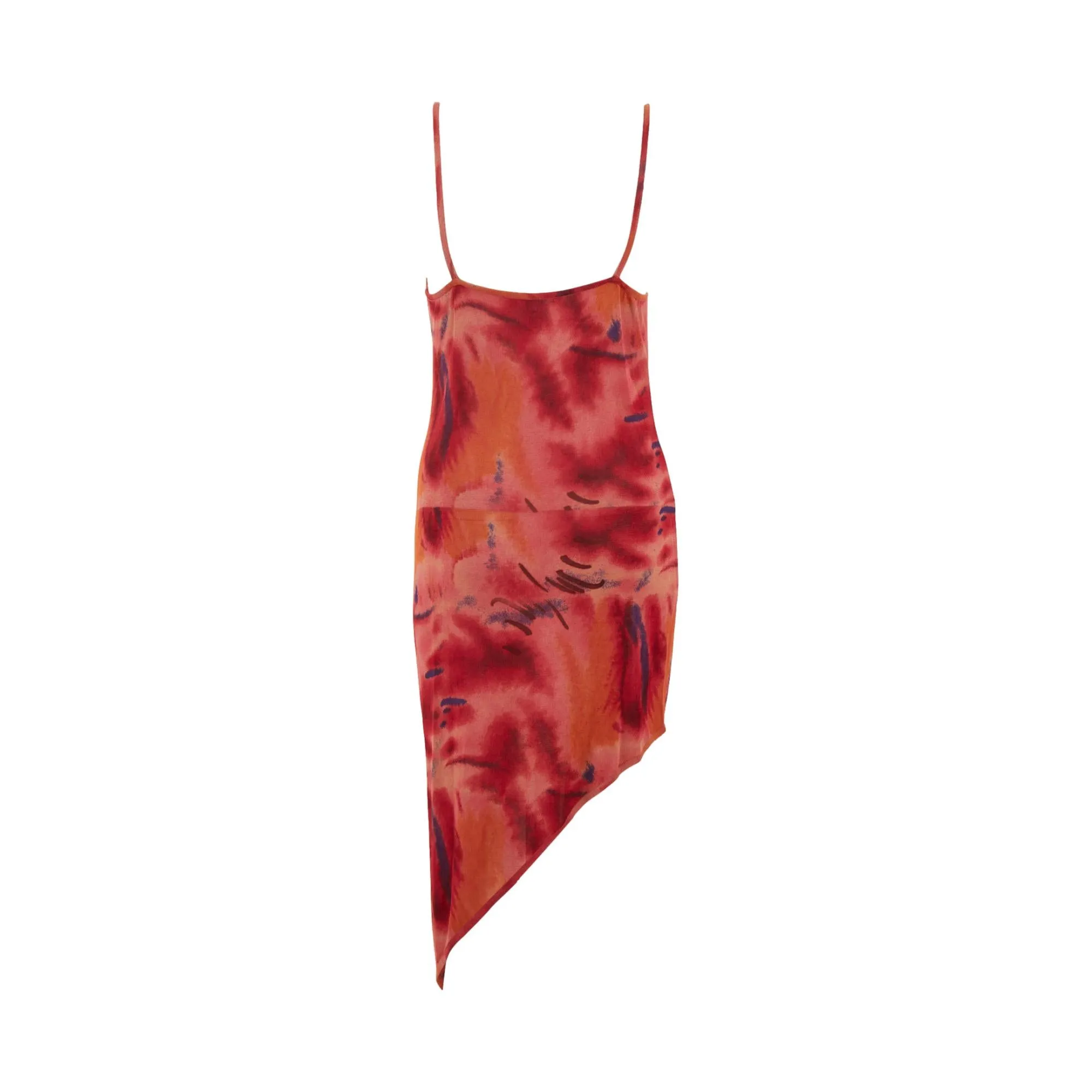 Dior Pink Dye Print Slip Dress