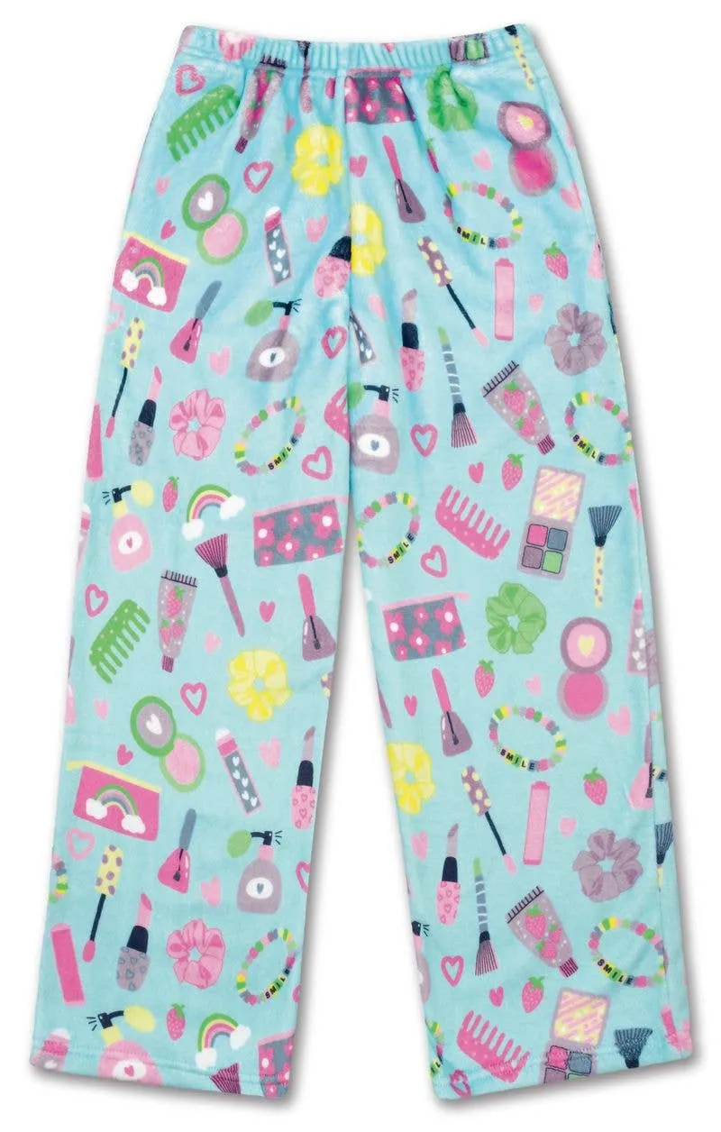 disco snowman plush pants