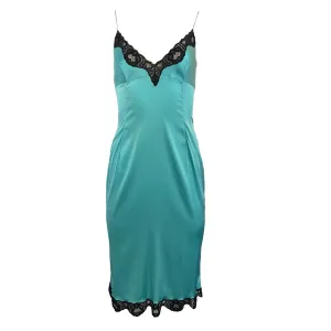 Dolce & Gabbana Baby Blue Slip Dress