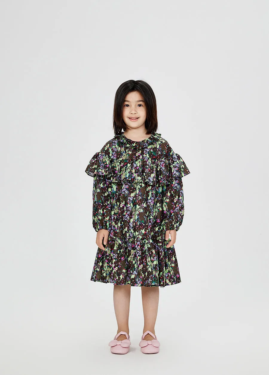 Dress / jnby by JNBY Blooming Art Ruffle Dress
