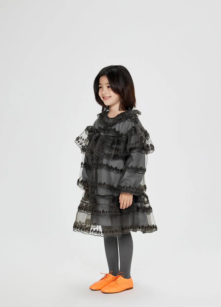 Dress / jnby by JNBY Layers Ruffle Party Dress