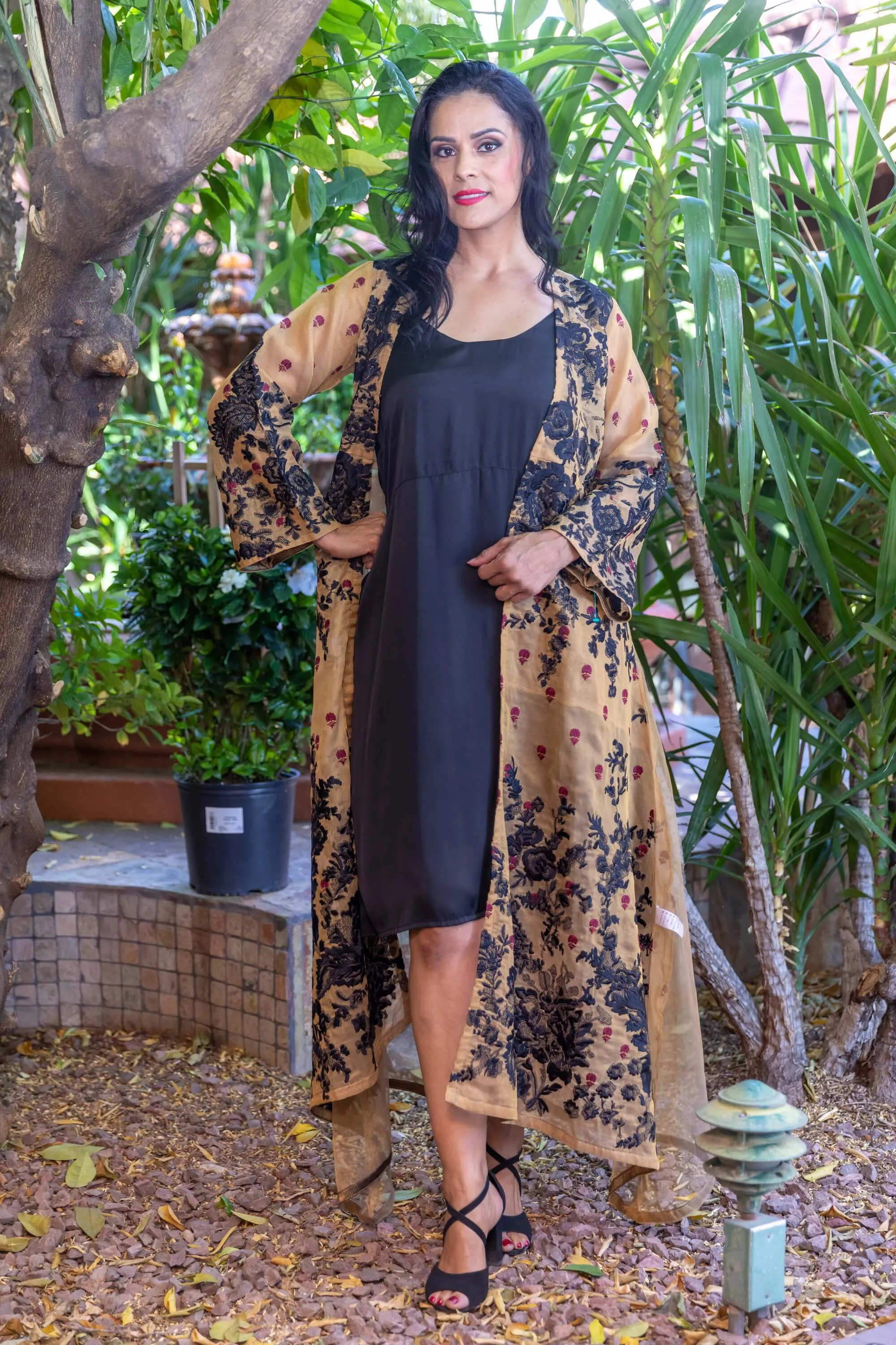 Embroidery Net Gown by Sana Safinaz