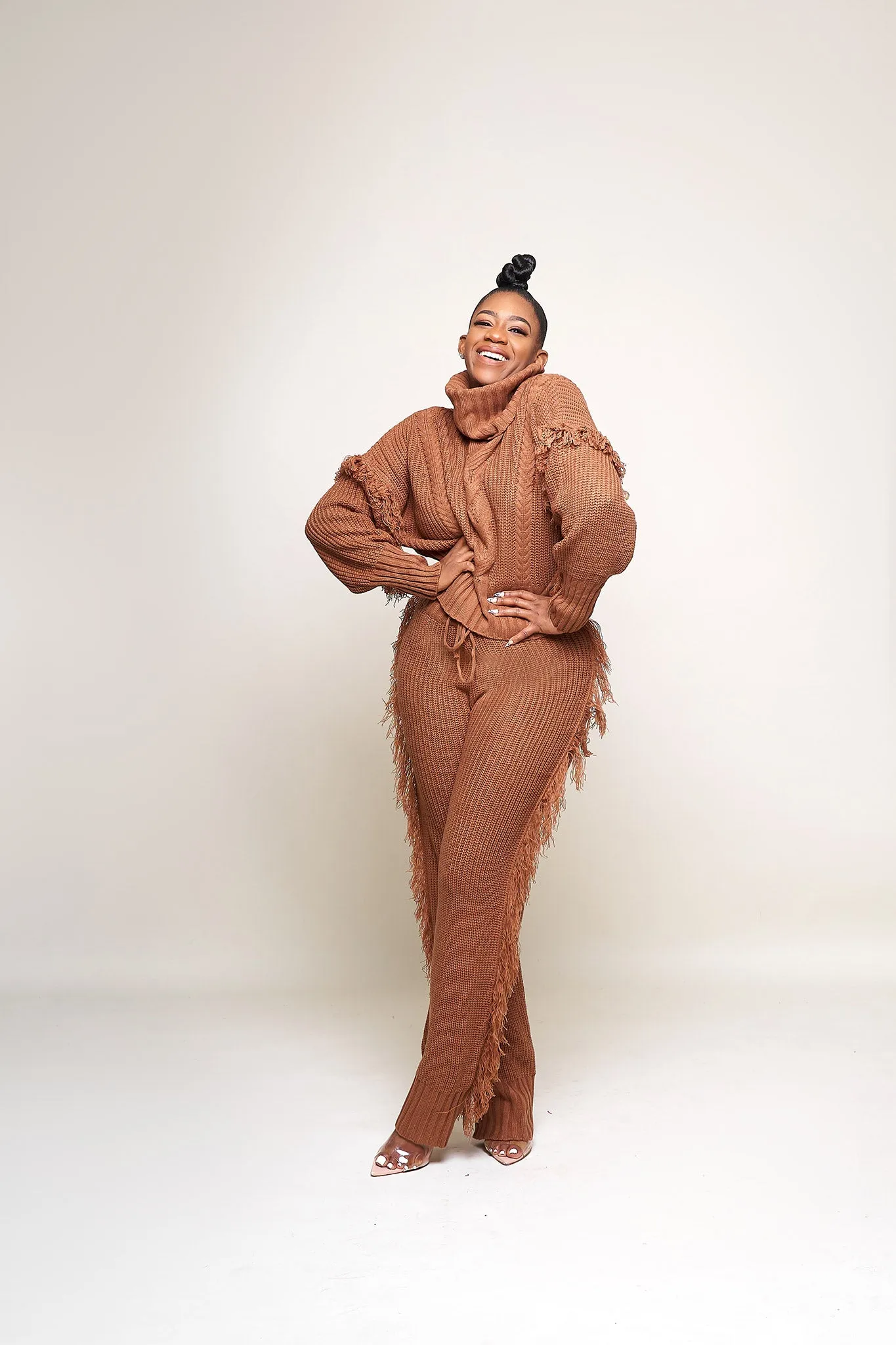 Essence | Sweater Set | Mocha