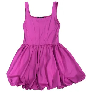 FBZ Fuchsia Sleeveless Bubble Dress