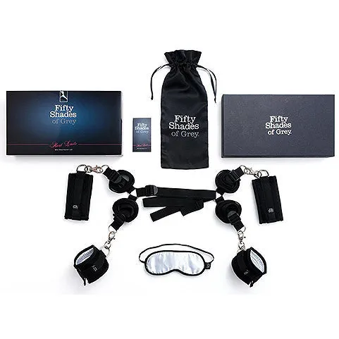 Fifty Shades Of Grey Hard Limits Bed Restraint Kit