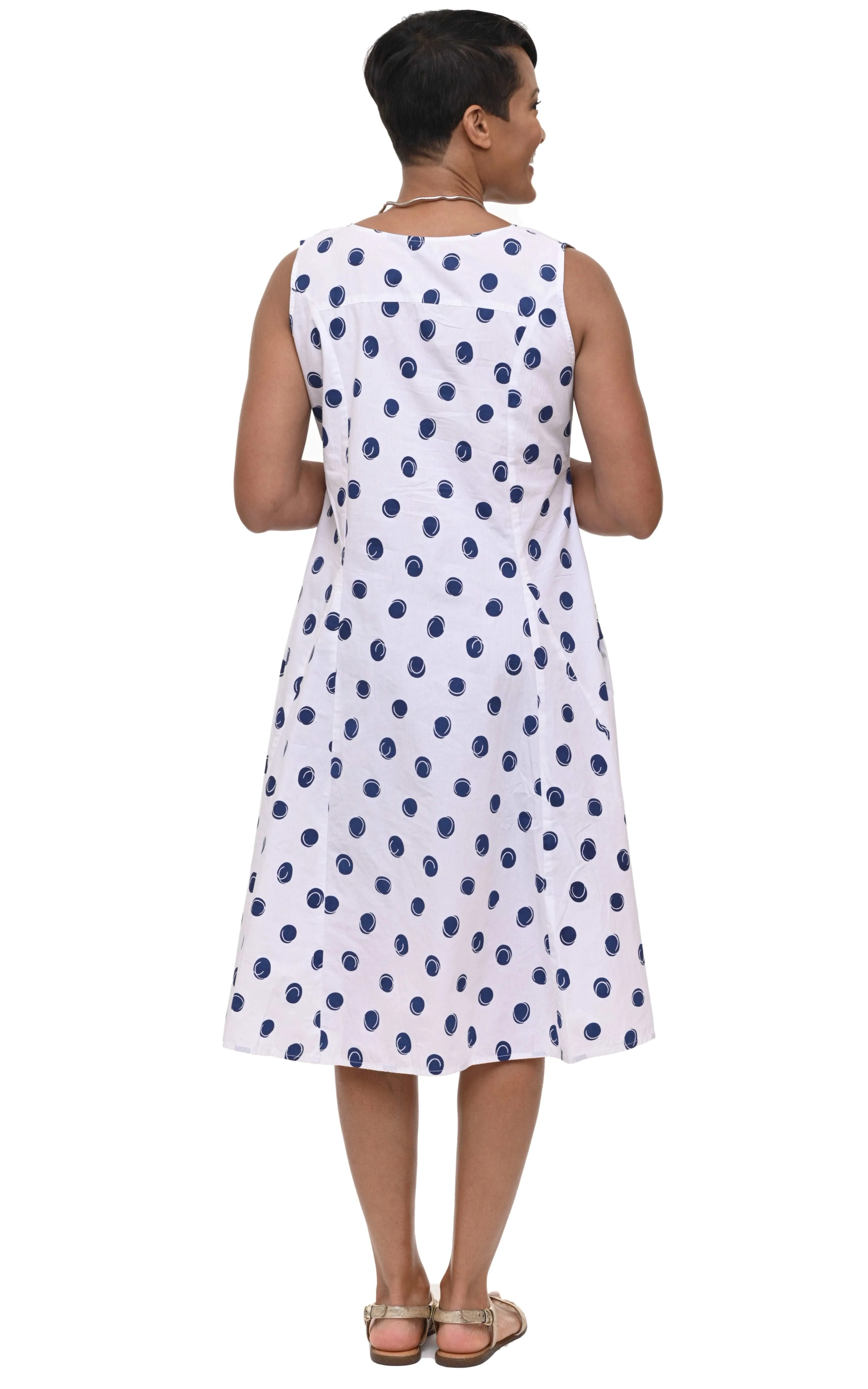 FINAL SALE CV656 Poppie Dress in Citadel*