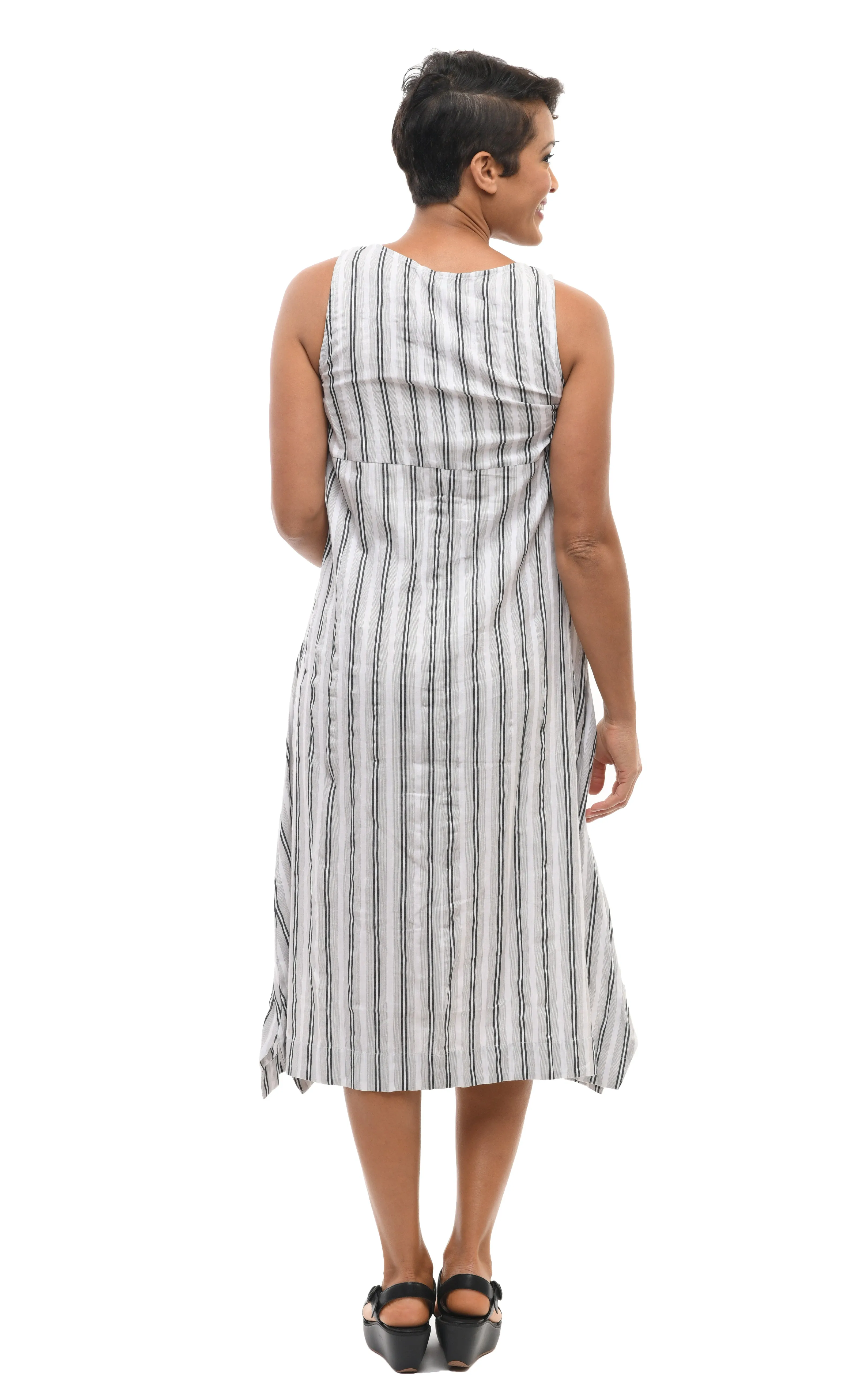 FINAL SALE Folly Dress in Dickinson Stripe*