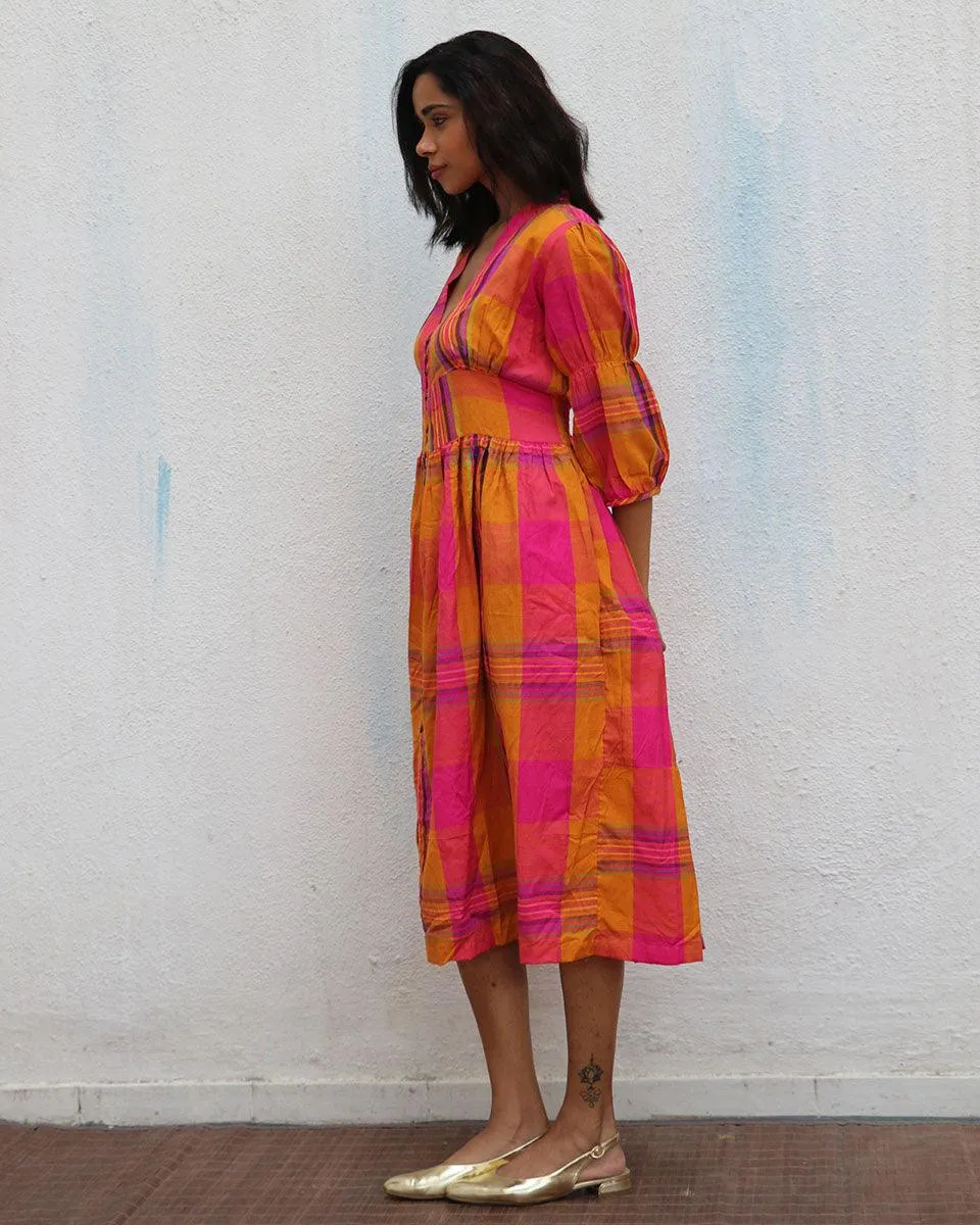 Florentine Handwoven Cotton Dress
