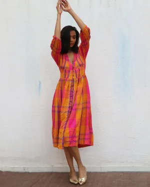 Florentine Handwoven Cotton Dress