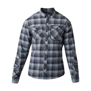 FOX DEFEND DRIVE WINDBLOCK FLANNEL LS SHIRT [GUNMETAL]