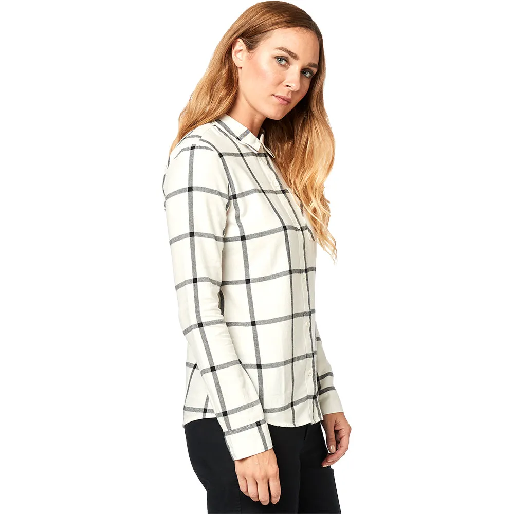 FOX WOMENS ROOST FLANNEL [BONE]