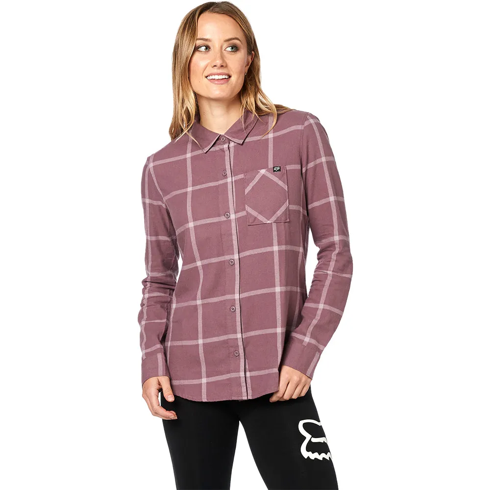 FOX WOMENS ROOST FLANNEL [PURPLE]