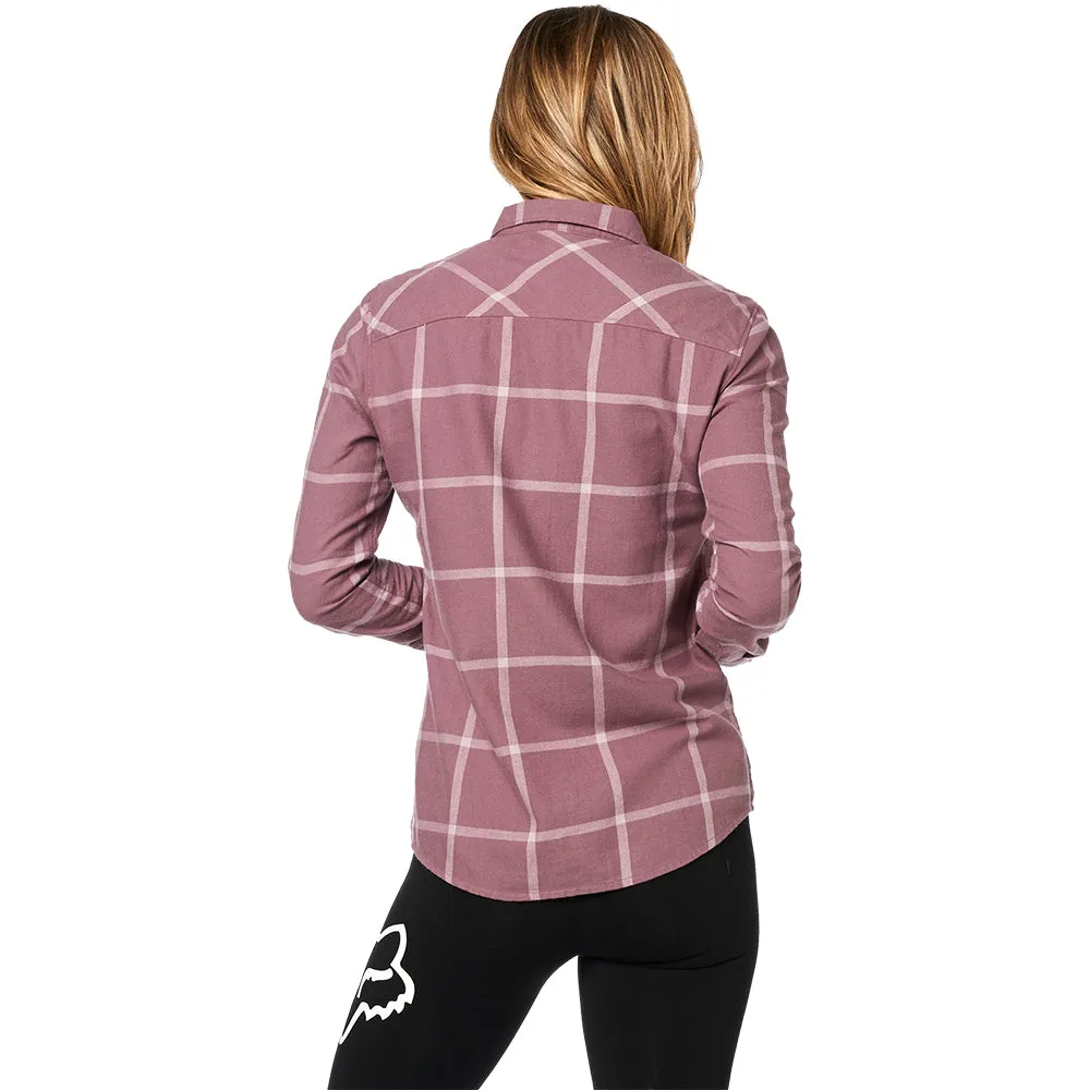 FOX WOMENS ROOST FLANNEL [PURPLE]