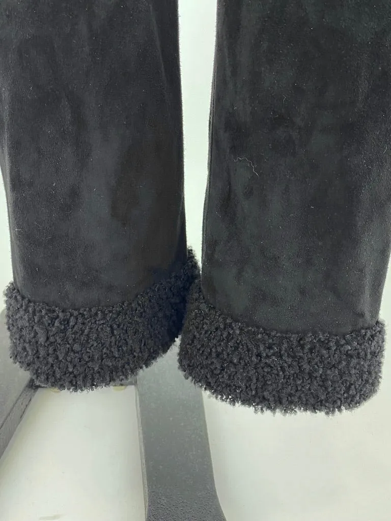 F/W 2000 Christian Dior Boutique Suede Shearling Pants
