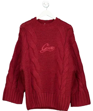 GISOU Red The Holiday Sweater One Size