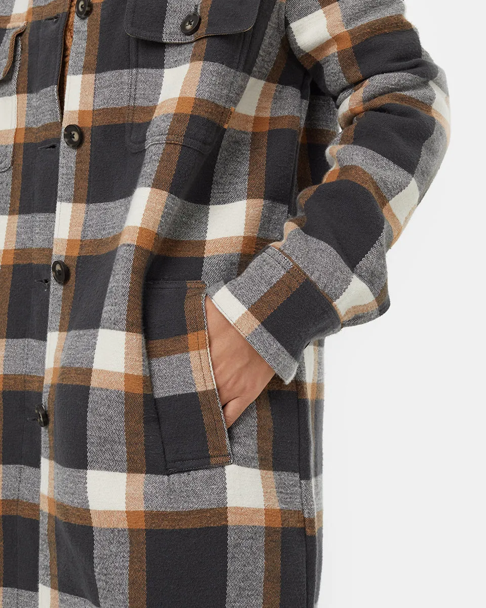Heavy Weight Flannel Long Jacket