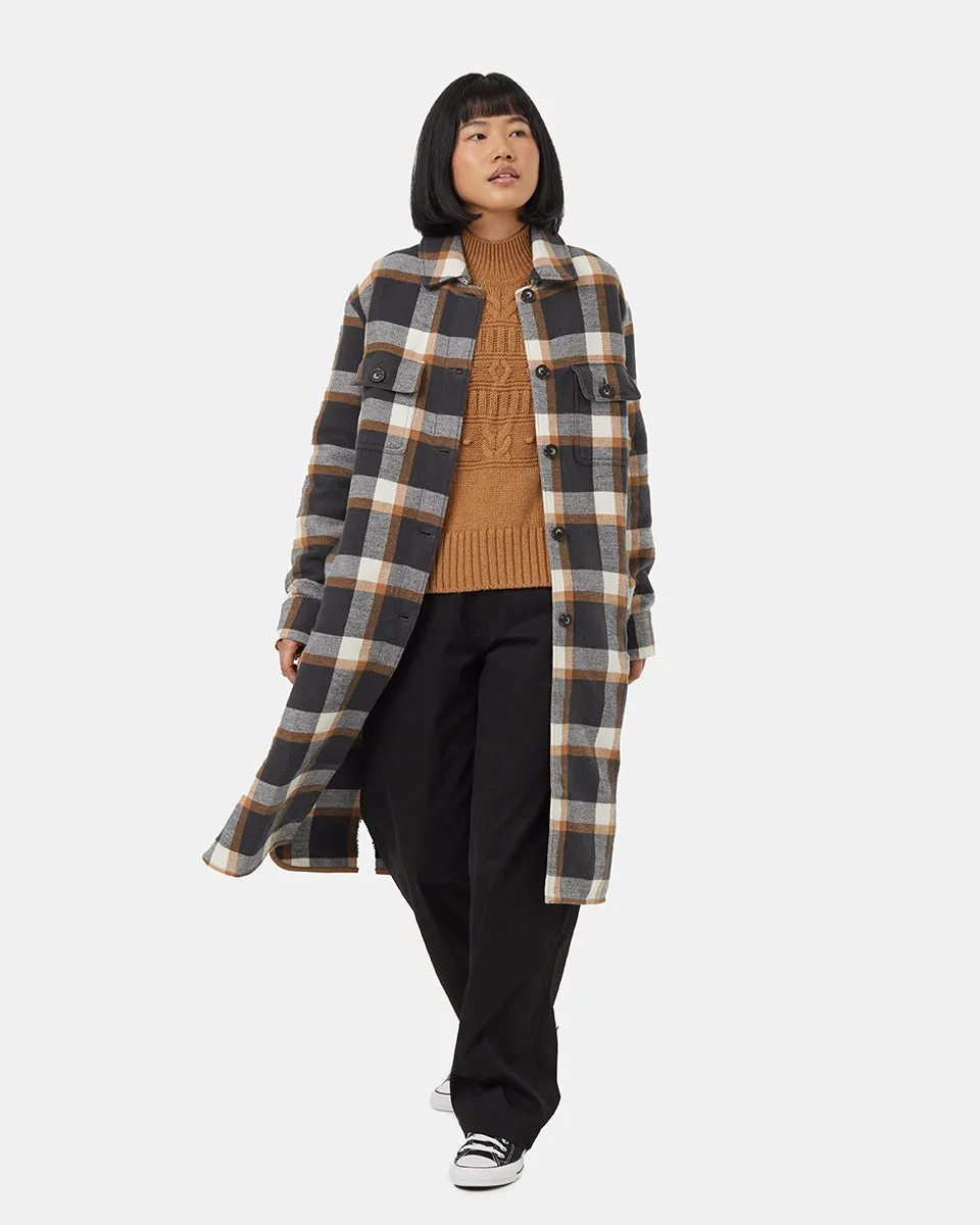 Heavy Weight Flannel Long Jacket