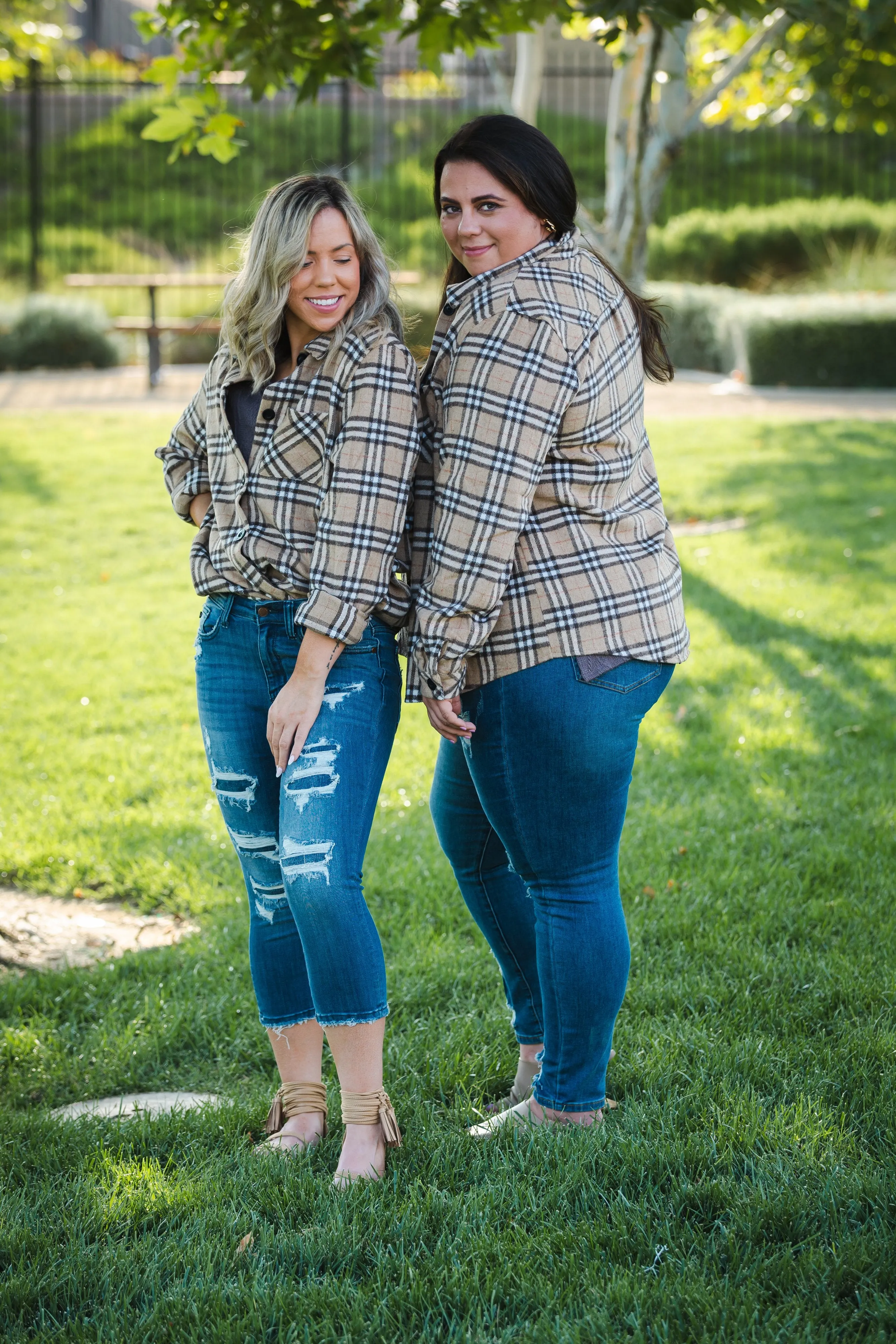 Heyday Brushed Flannel Jacket