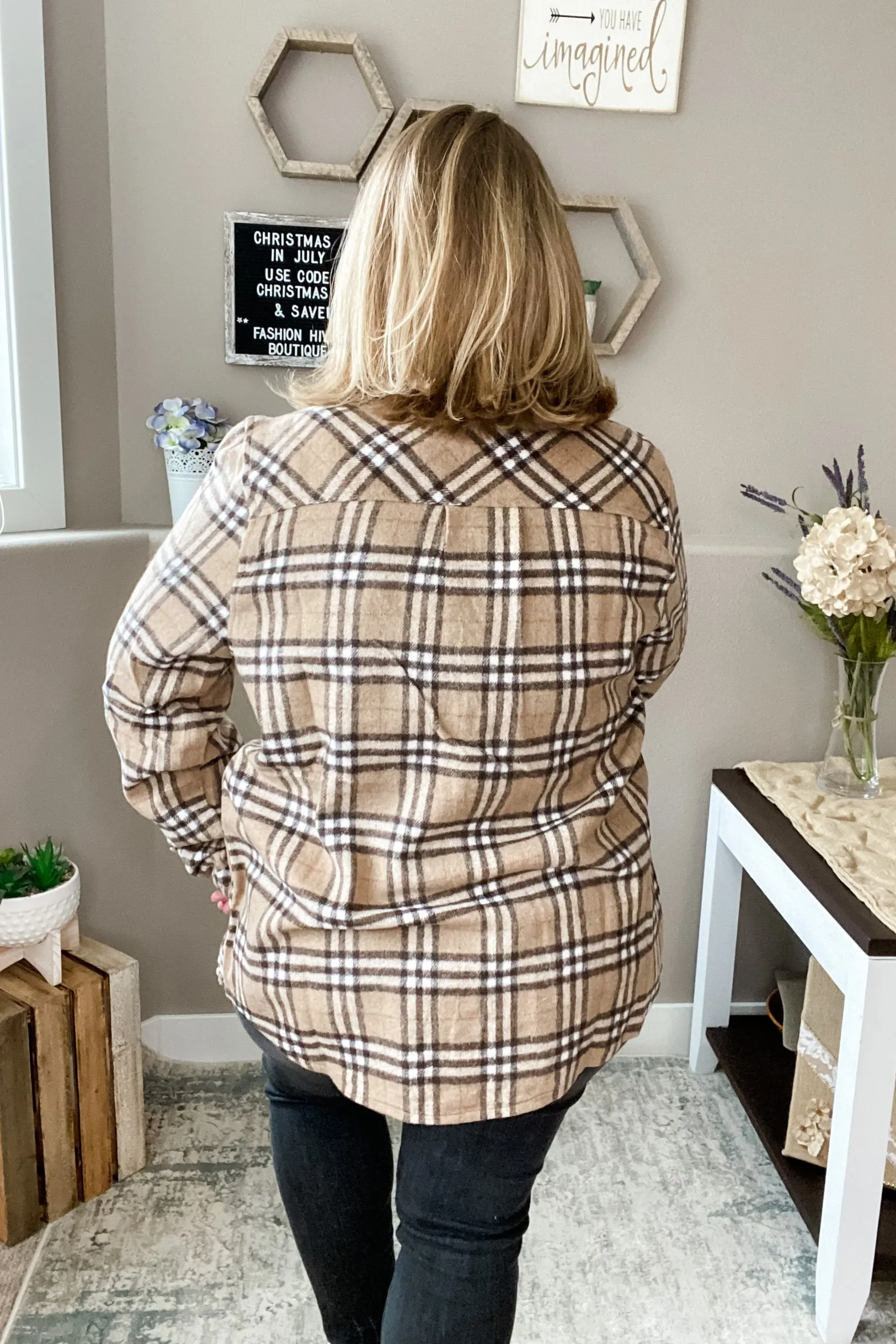 Heyday Brushed Flannel Jacket