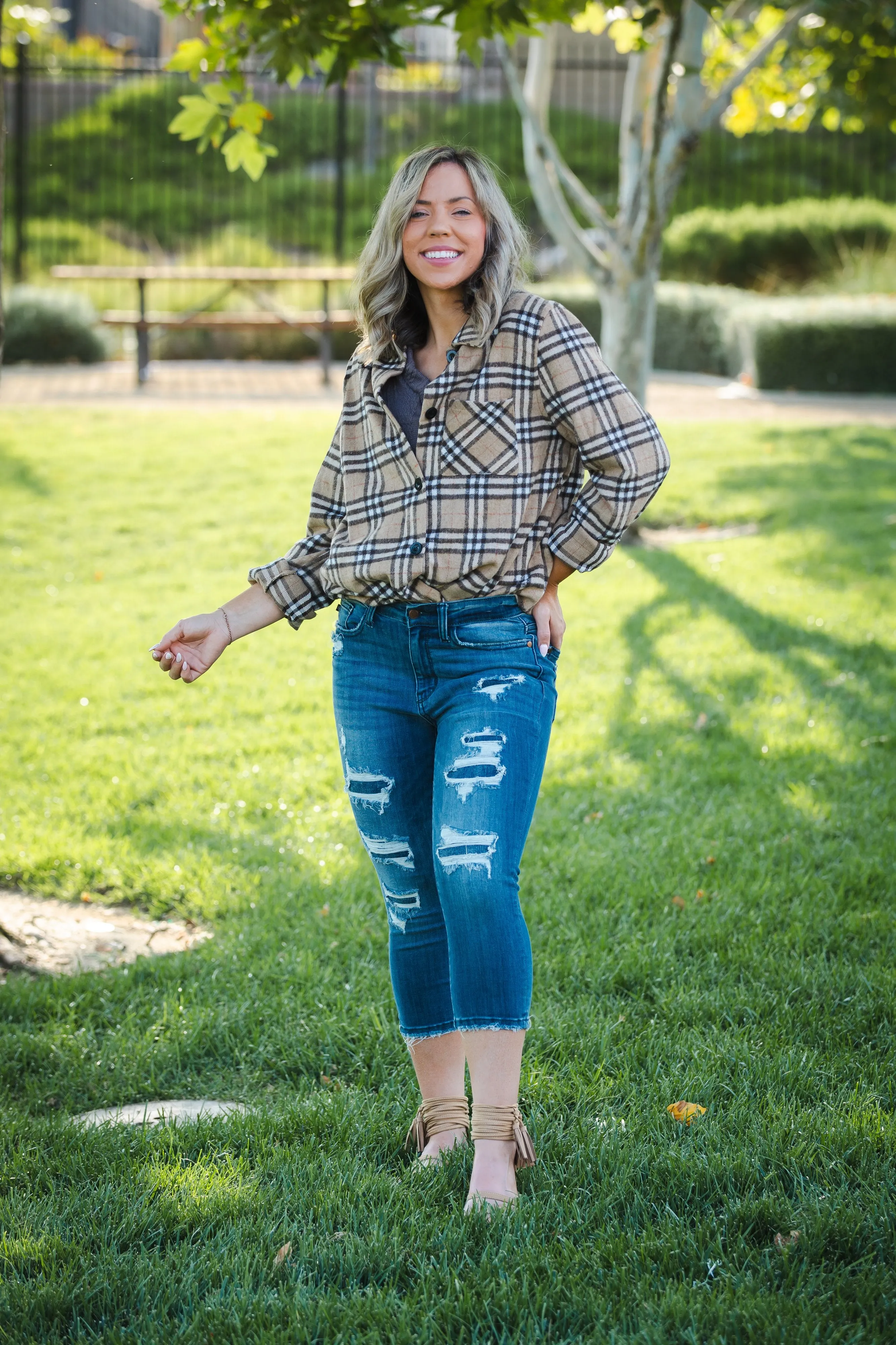 Heyday Brushed Flannel Jacket