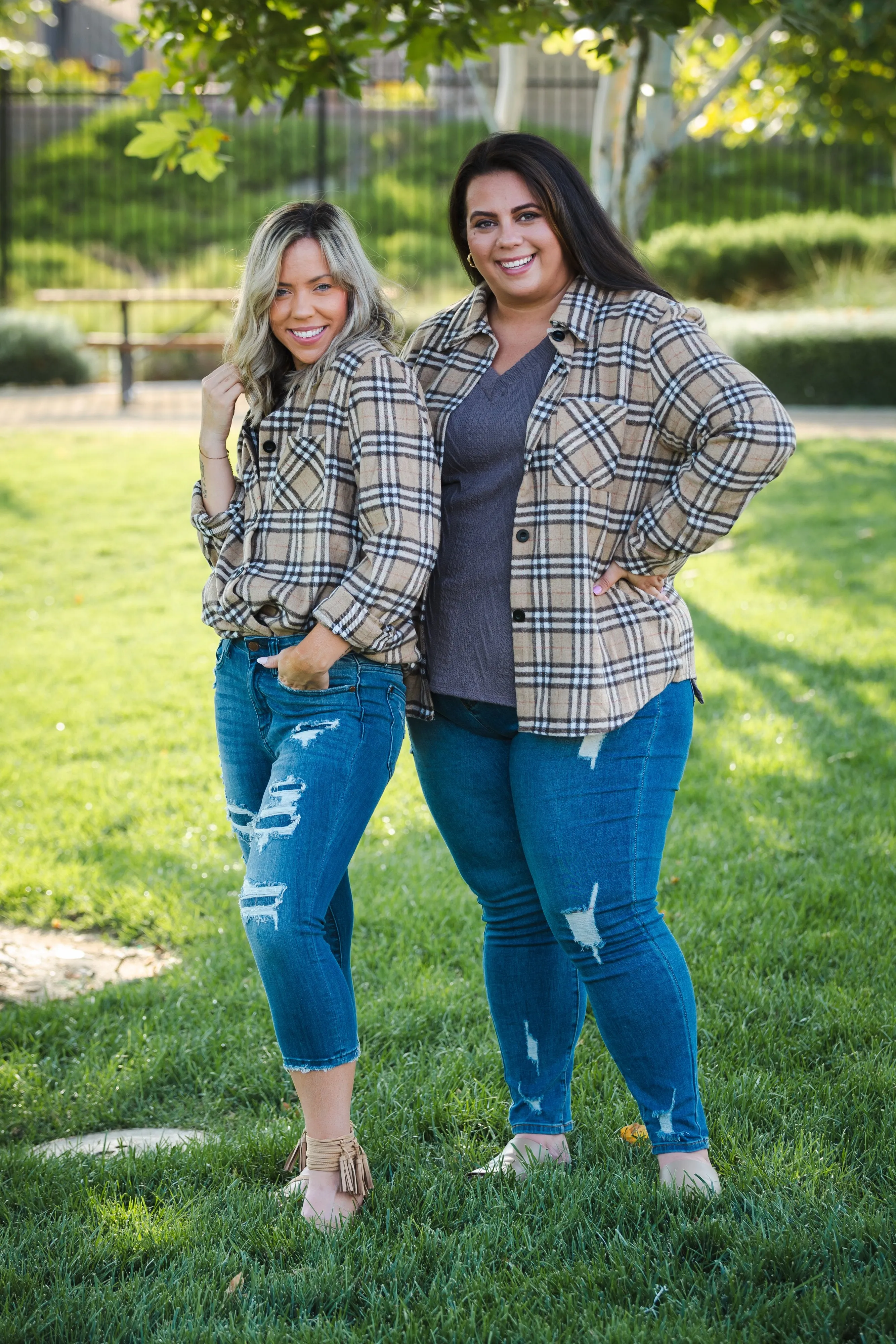 Heyday Brushed Flannel Jacket
