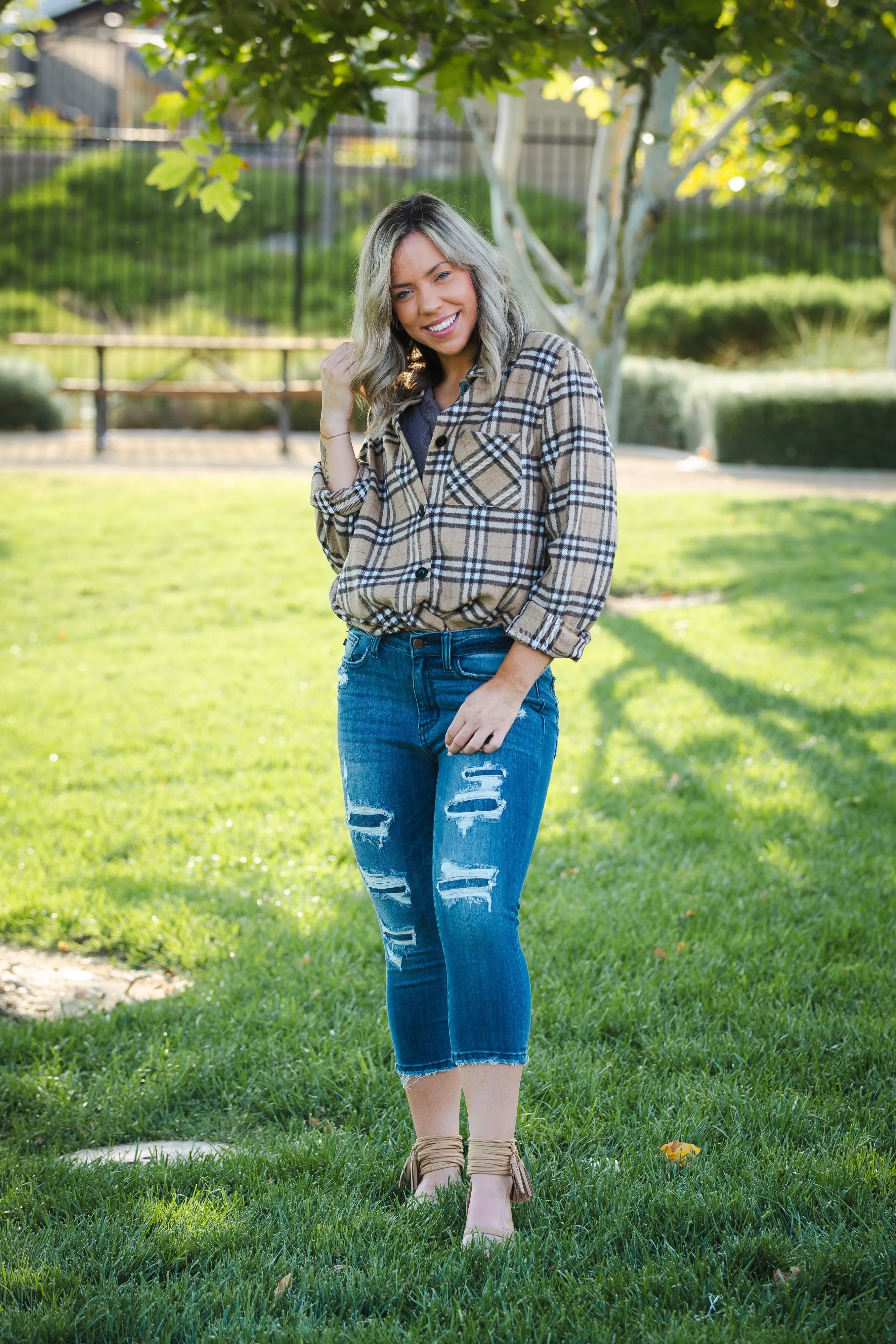 Heyday Brushed Flannel Jacket