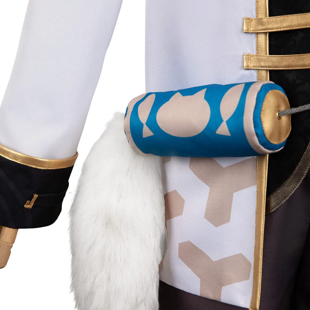 Honkai: Star Rail Chibi Jing Yuan Cat Cosplay Costume Outfits Halloween Carnival Suit