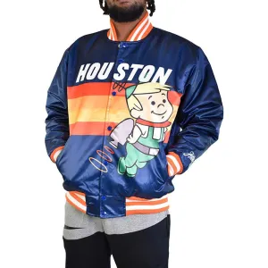 HOUSTON ELROY JETSON SATIN JACKET