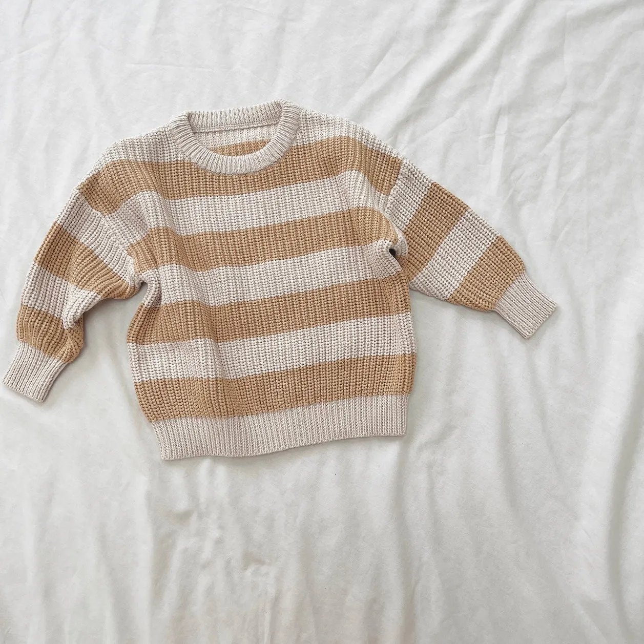 HUNTER & ROSE AVERY ASPEN KNIT JUMPER STRIPE