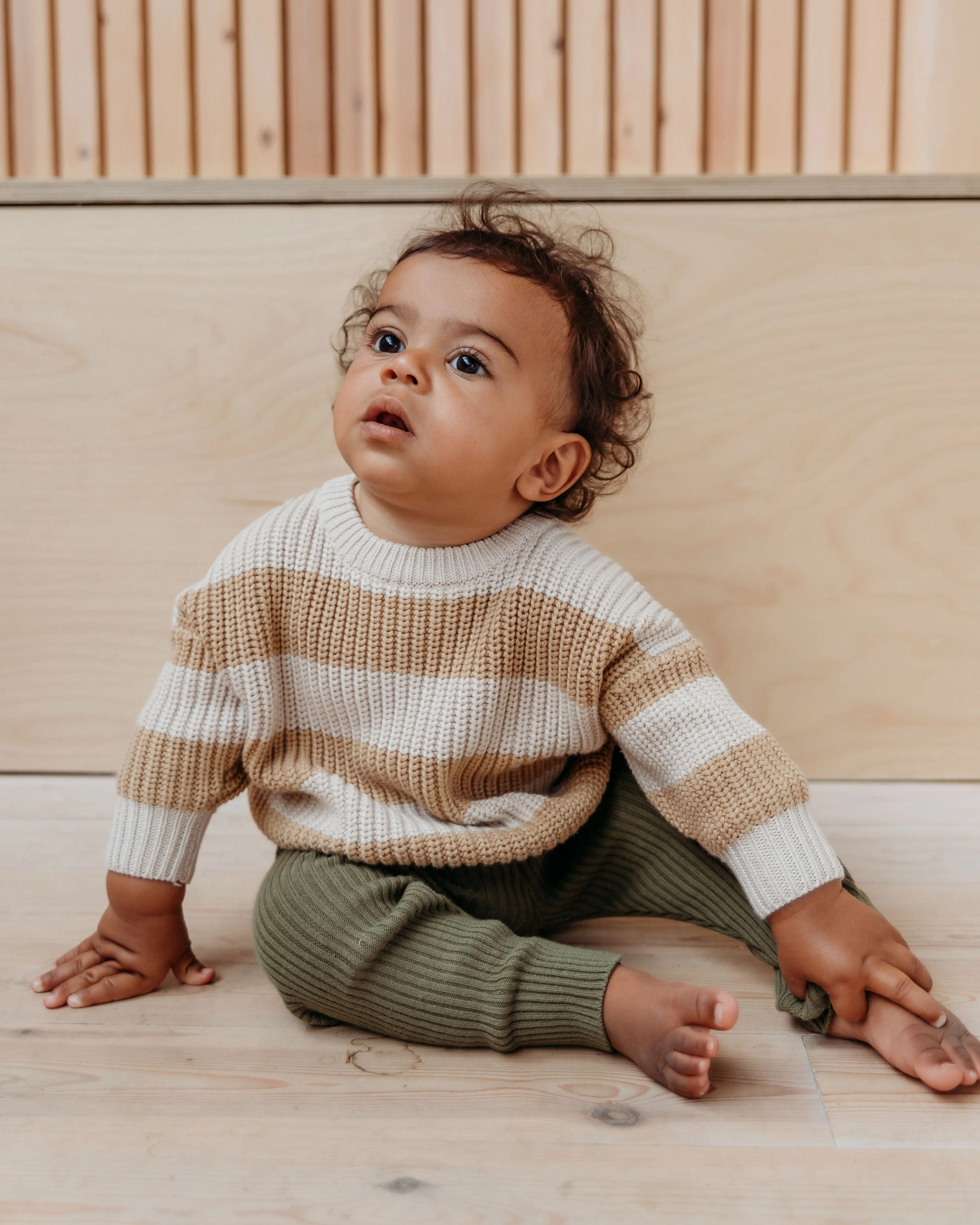 HUNTER & ROSE AVERY ASPEN KNIT JUMPER STRIPE