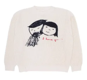 I LOVE YOU KNITTED SWEATER