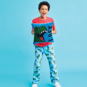 Iscream- Skating Dinosaurs Plush Pants