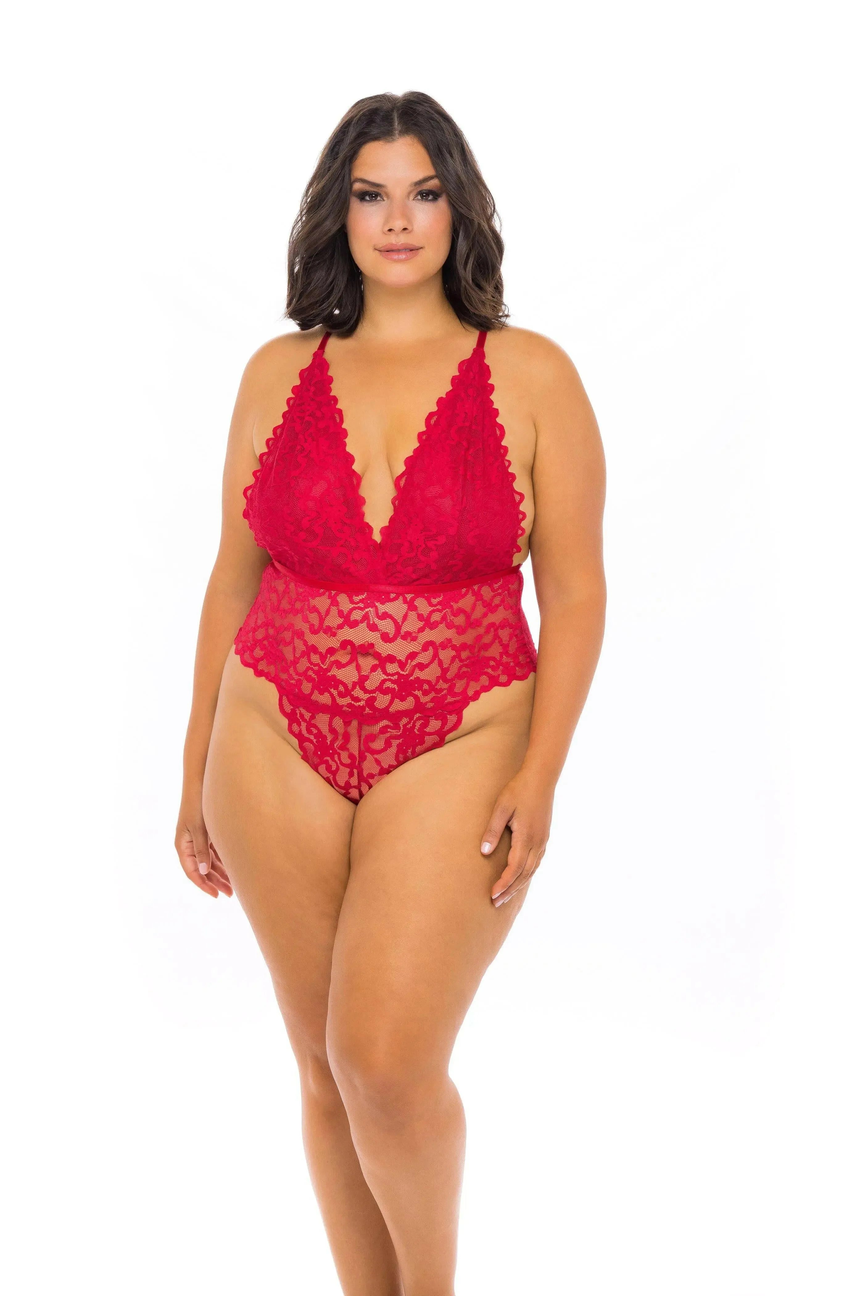 Jeana All Over Lace Teddy