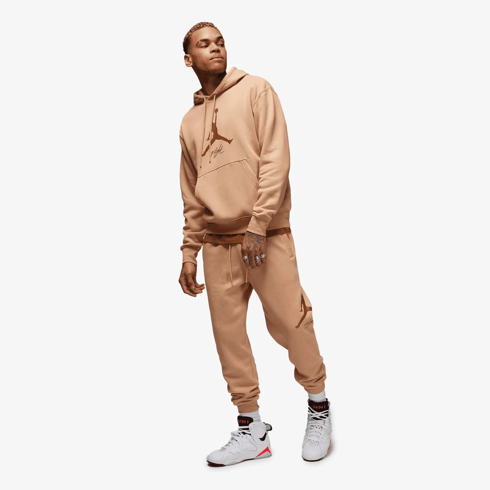 Jordan Essentials Baseline Fleece Pants - Hemp