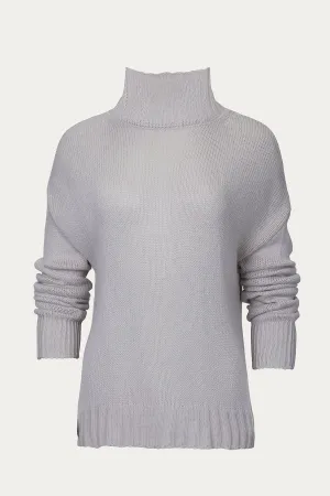 KNIT MOCK NECK SWEATER