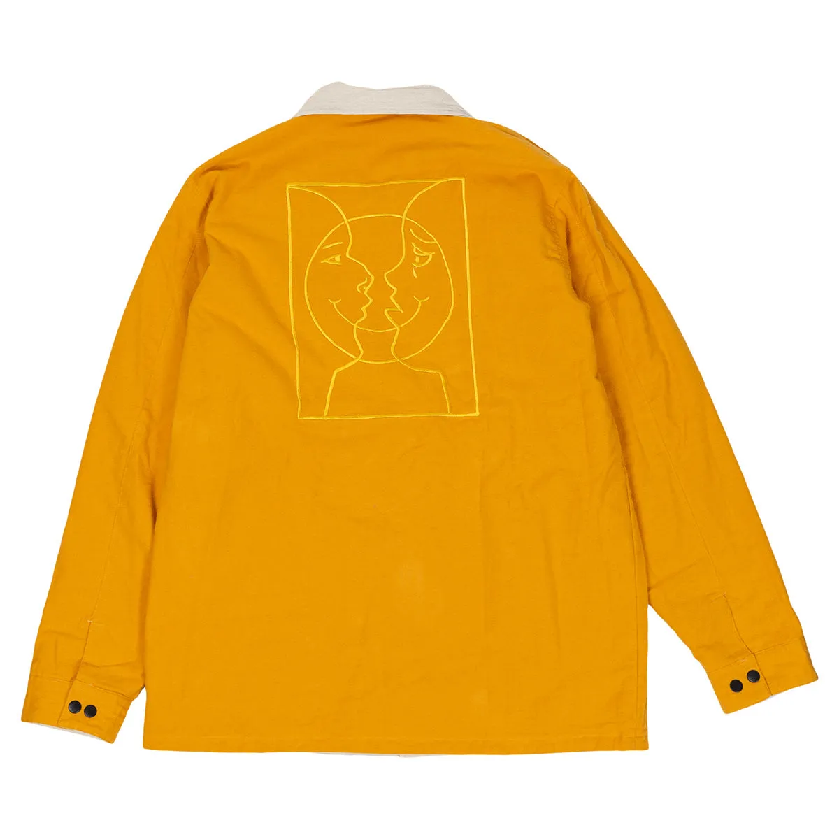 Krooked - Moonsmile Raw Reversible Jacket Natural/Gold