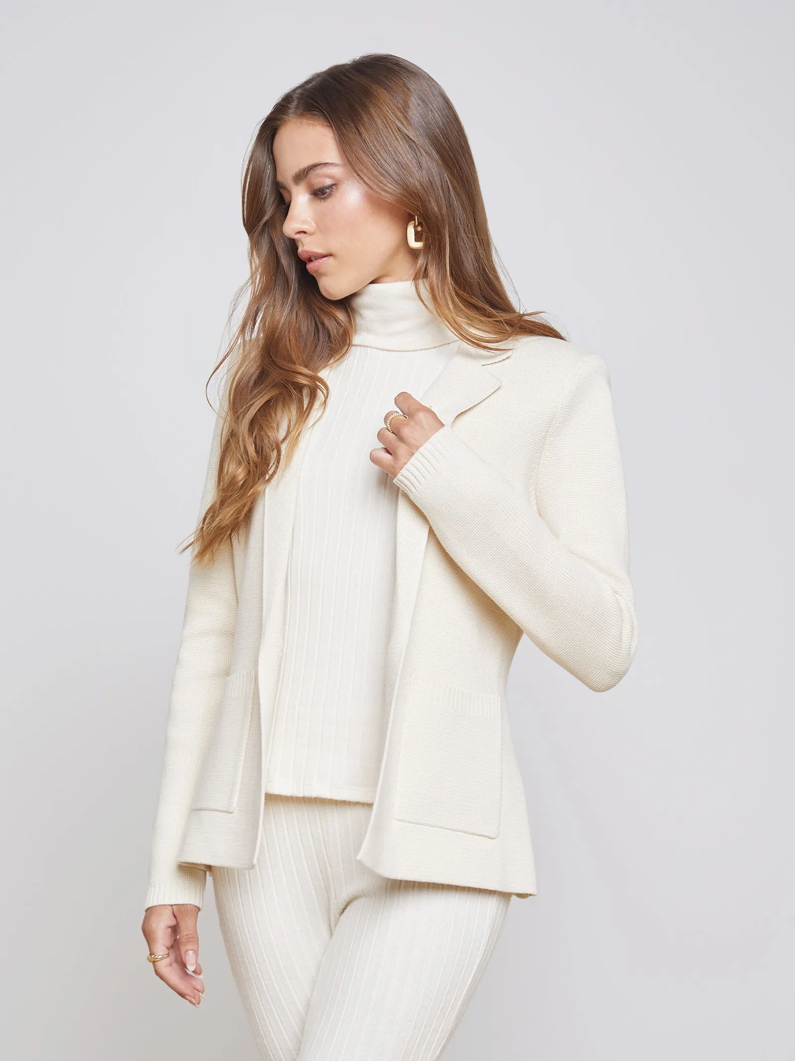 Lagence Lacey Knit Blazer