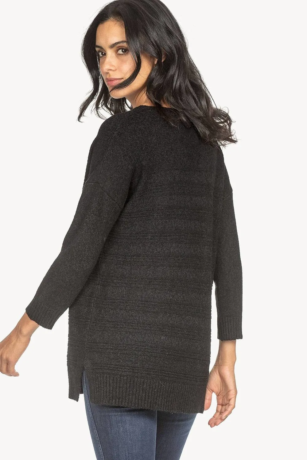 Lilla P V-Neck Tunic Sweater