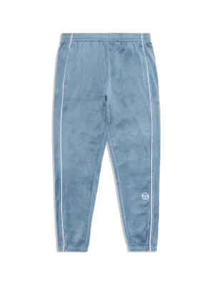 Lioni Velour Track Pant- Stellar