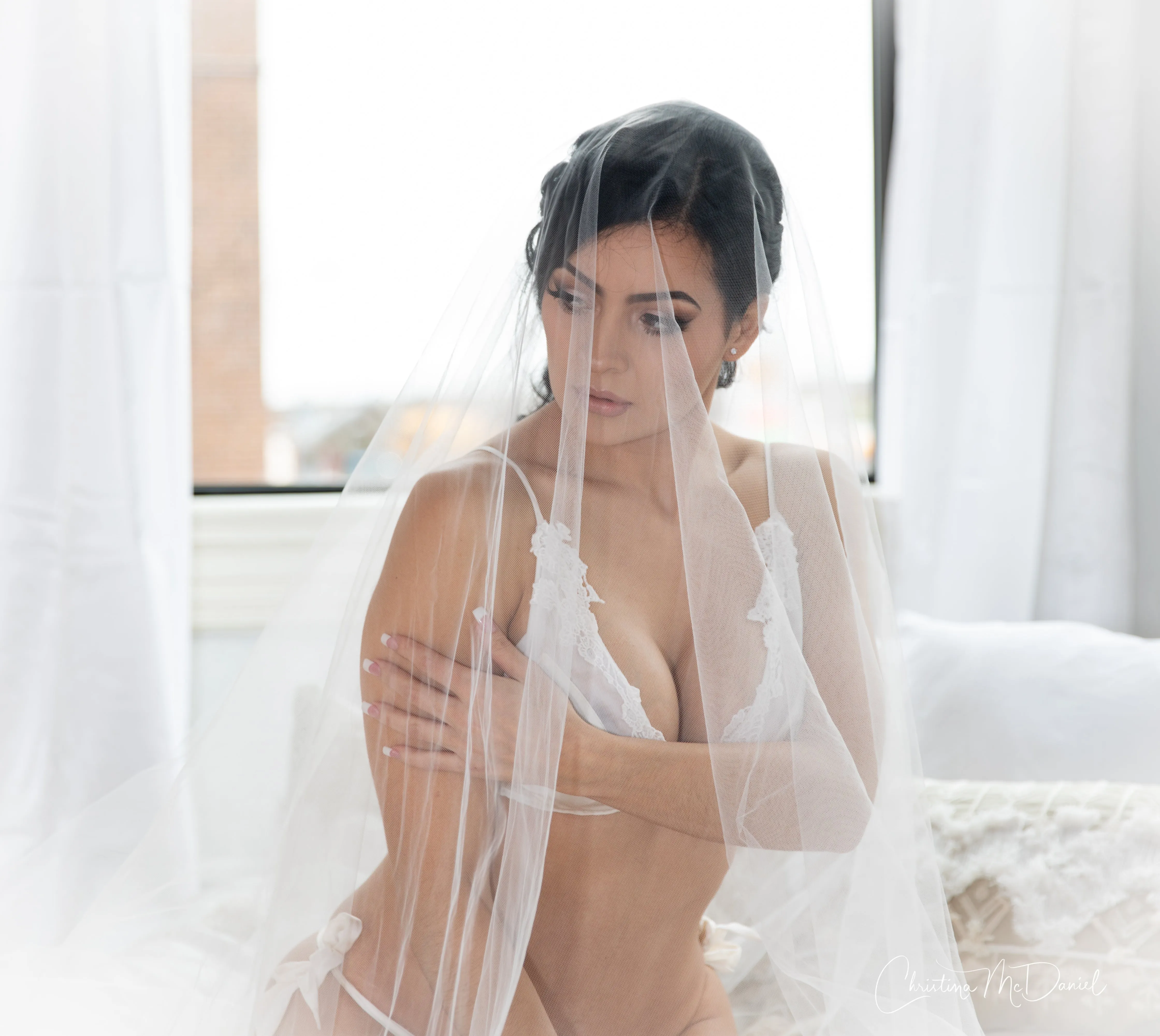 Luxe Silk Satin & Mesh Bralette