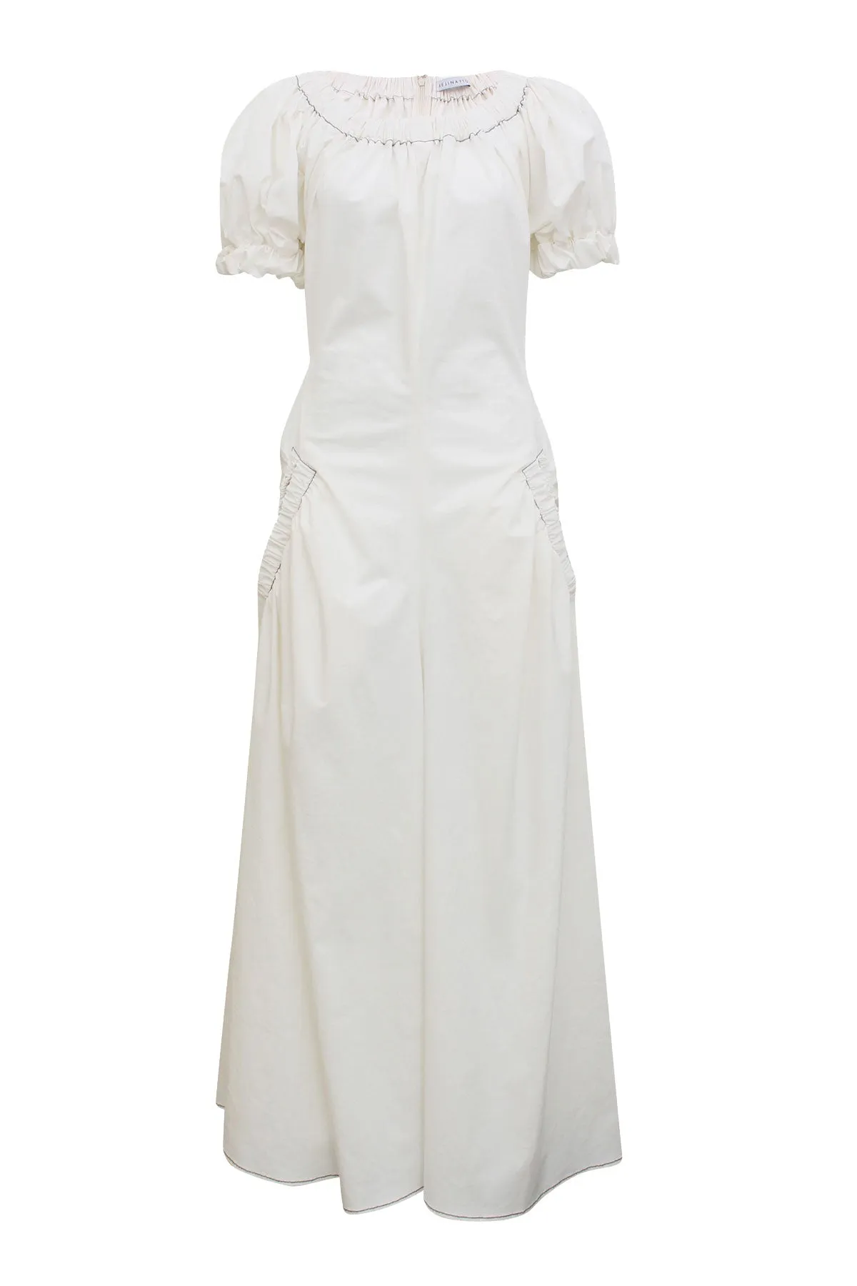 Maggie Dress in Off White