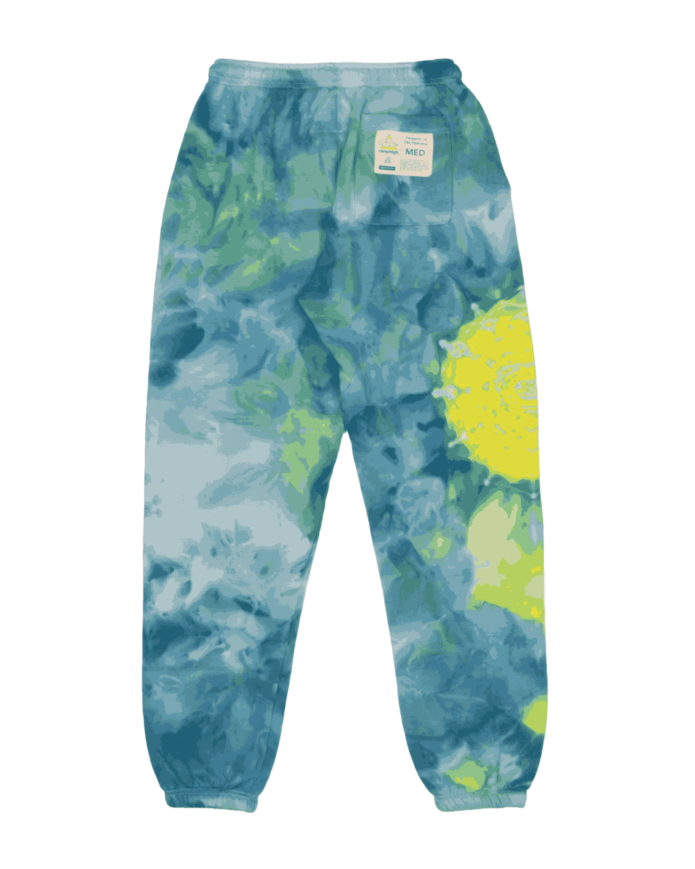 Mandala Ice Dyed Sweatpant (Ocean Aura)