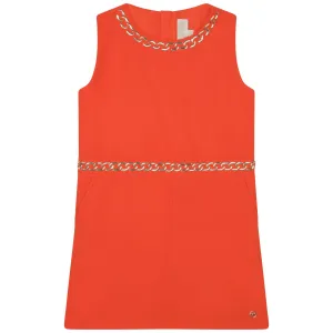 Michael Kors Peach Sleeveless Dress