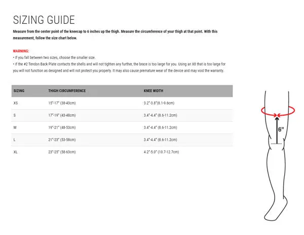 Mobius X8 Knee Braces