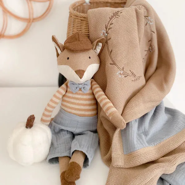 Mon Ami Felix the Fox Linen Doll