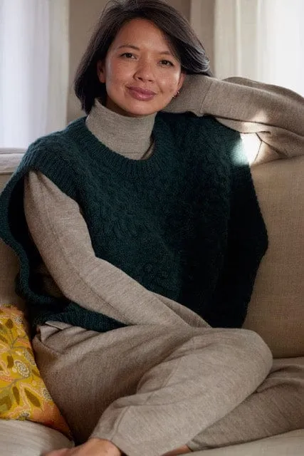 Mona Popcorn Sweater Vest