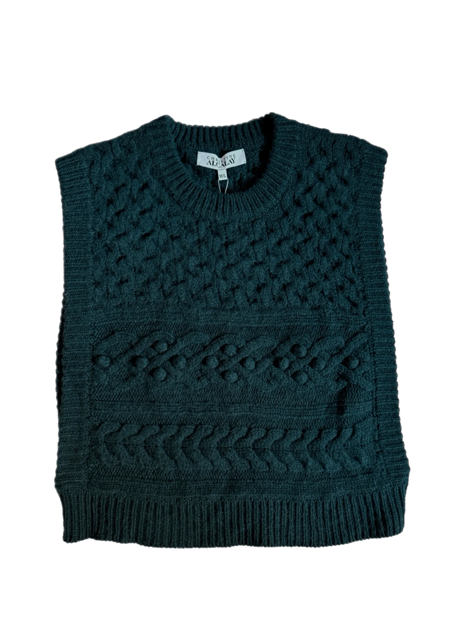 Mona Popcorn Sweater Vest