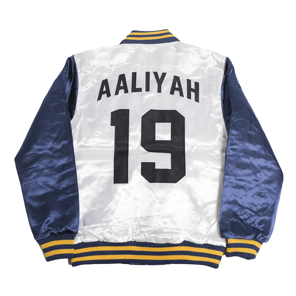 MTV ROCK N JOCK B-BALL JAM AALIYAH SATIN JACKET